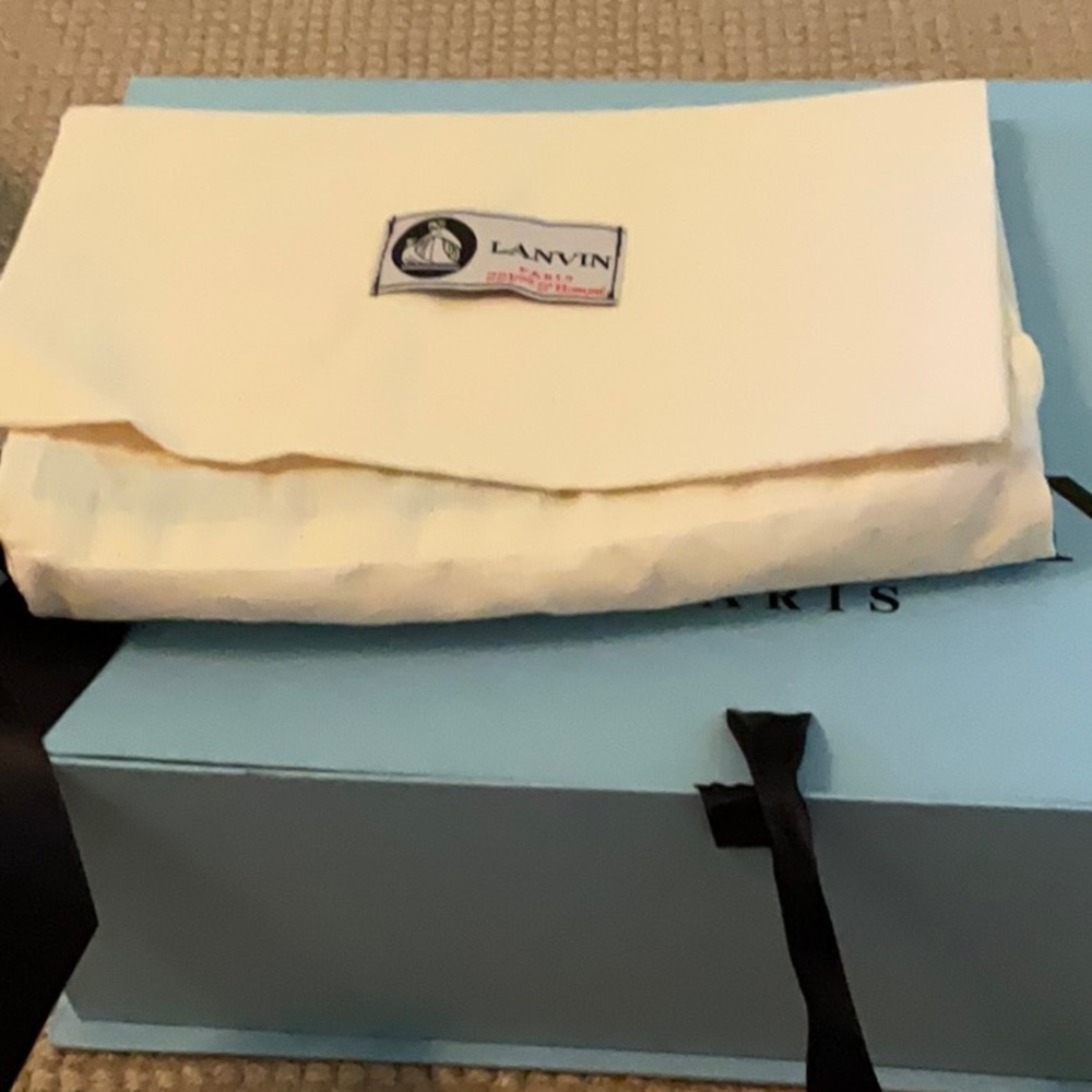 Lanvin Ivory Storage Bag